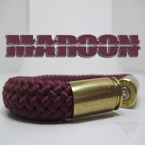 maroon beararms bullet casings jewelry bracelets