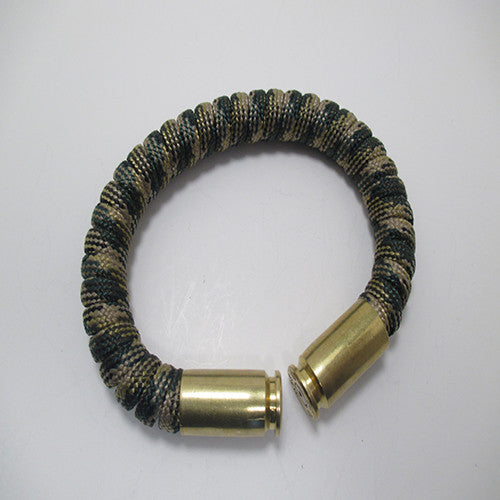 mossy oak paracord beararms bullet casing bracelet jewelry