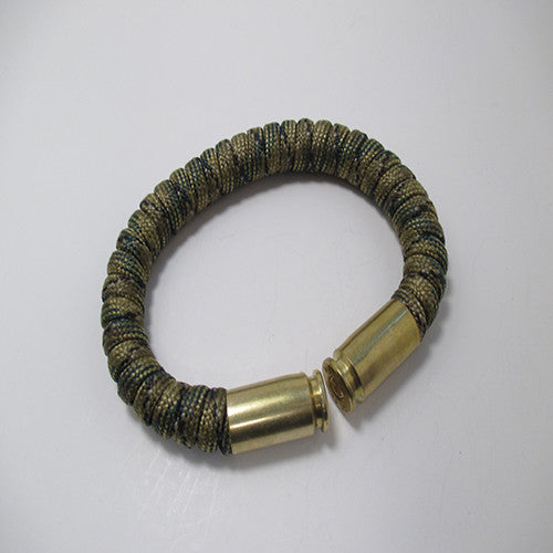 multicam paracord beararms bullet casings jewelry bracelets