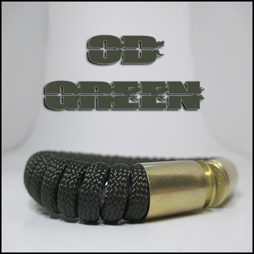 od green paracord beararms bullet casing bracelet jewelry