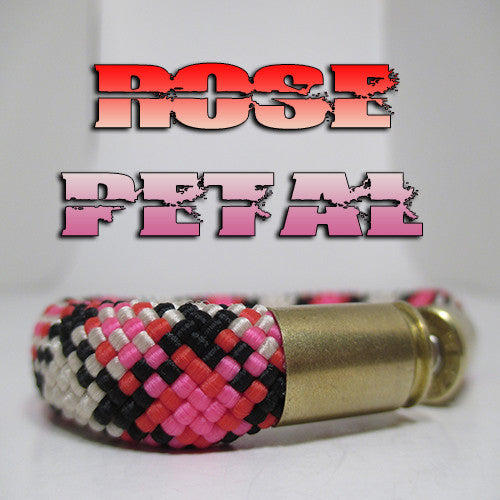 rose petal beararms bullet casings jewelry bracelets