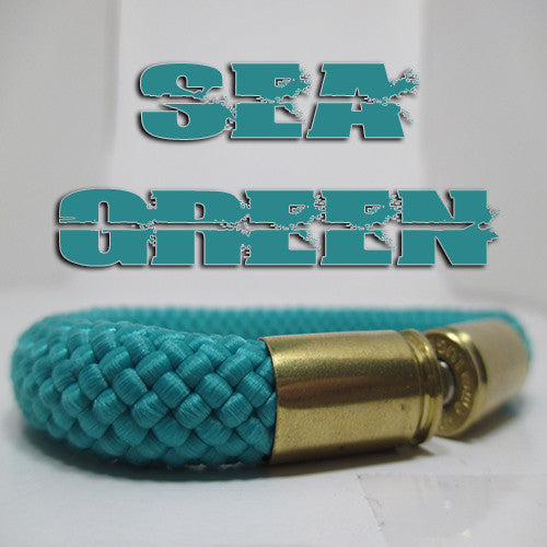 sea green beararms bullet casings jewelry bracelets