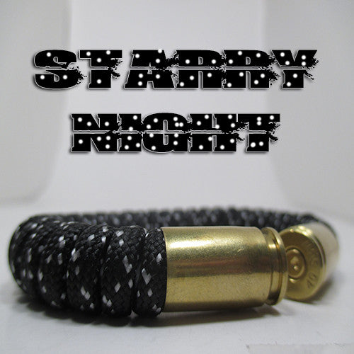 starry night paracord beararms bullet casings jewelry bracelets