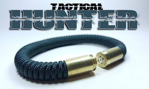 hunter green tactical 275 paracord beararms bullet casings bracelet jewelry