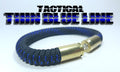 thin blue line tactical 275 paracord beararms bullet casings bracelet jewelry