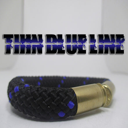 thin blue line beararms bullet casings jewelry bracelets