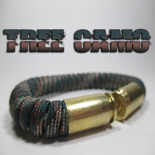 tree camo paracord beararms bullet casings jewelry bracelets