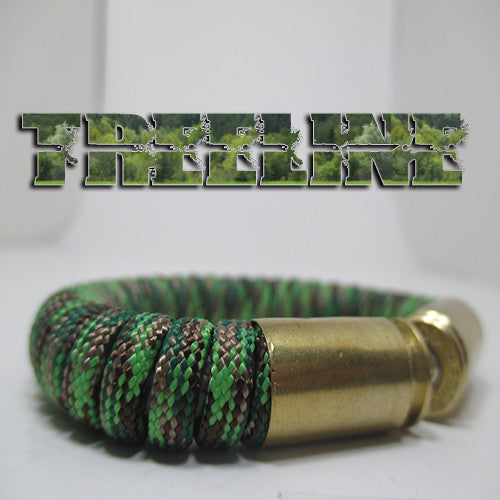 treeline paracord beararms bullet casing bracelet jewelry
