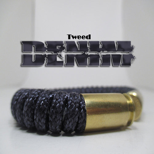 tweed denim paracord beararms bullet casings jewelry bracelets